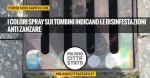 Immagine di una squadra di disinfestazione a Molfetta, in Italia, che mostra come è fatta la disinfestazione in una città