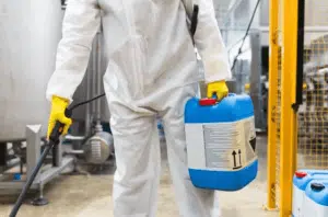 Immagine di un magazzino alimentare con servizi di disinfestazione, adatti per lindustria alimentare